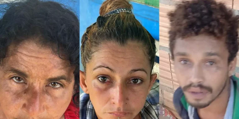 fontePoliciais militares prenderam um homem e duas mulheres suspeitos de homicídio, em Marabá, no sudeste paraense. Wilian Santos Bezerra, Eliane Silva dos Santos e Patrícia Alencar Coelho foram detidos na Vila Três Poderes, distante 100 km da sede daquele município (Divulgação/redes sociais (imagem publicada no portal Debate)