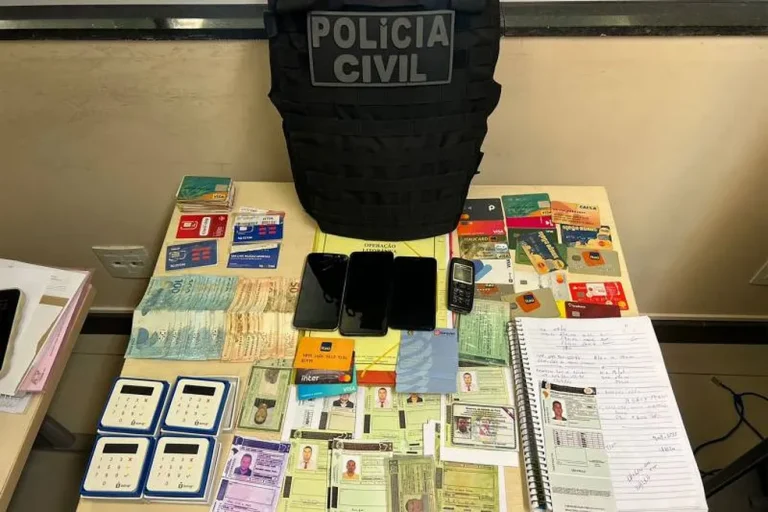 Operação policial cumpre mandados em Belém contra suspeitos de golpes de aluguem em Fortaleza — Foto: Polícia Civil Pará/Divulgação