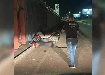 fonteMotorista teria colidido em uma parede (Reprodução / Correio de Carajás)