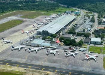 Aeroporto internacional de Belém. — Foto: Raphael Magalhães / Infraero
