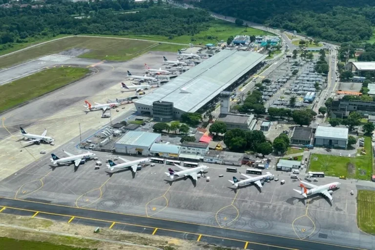 Aeroporto internacional de Belém. — Foto: Raphael Magalhães / Infraero