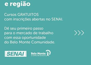 Inscrições abertas para cursos profissionalizantes gratuitos em Altamira