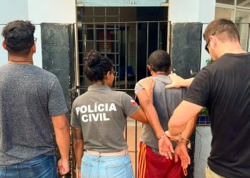 Carreta com carga de madeira tomba e motorista morre preso às ferragens na BR-163, no Pará