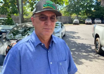 Ricardo Guimarães de Queiroz é apontado, nas investigações, como suposto financiador do atentado a bomba em Brasília. Ele foi conduzido à Polícia Federal de Marabá porque os agentes encontraram duas armas de fogo em sua casa (Tay Marquioro/Especial para O Liberal)