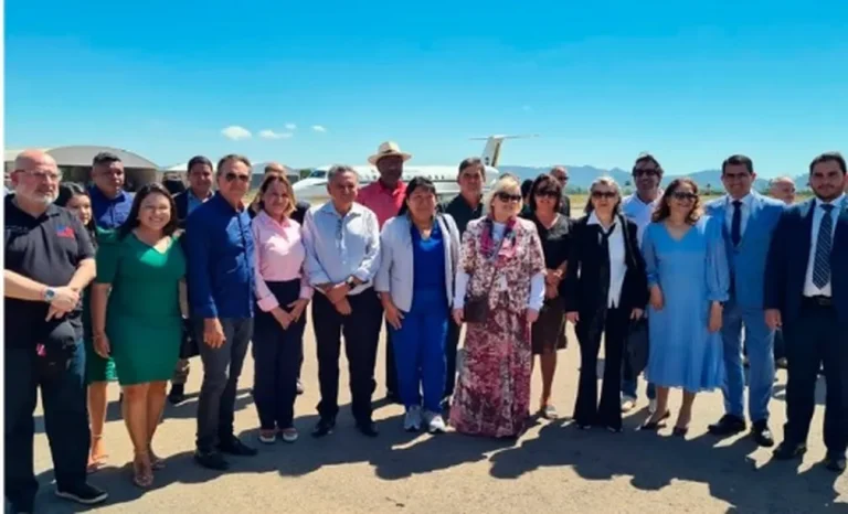 Ministras do STF e outras autoridades participam de ação itinerante da Justiça em São Félix do Xingu — Foto: Prefeitura de São Félix do Xingu/Reprodução