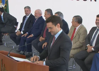 Cerimônia de posse de Celso Sabino como ministro do Turismo — Foto: EBC/Reprodução