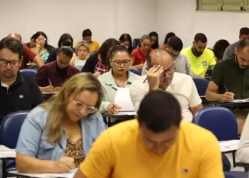 A primeira do concurso será uma avaliação de conhecimentos, com provas objetivas e discursivas (Divulgação / Sespa)