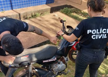 Polícia Civil recupera motocicleta furtada em Rurópolis, no Pará