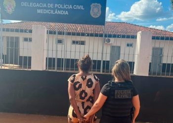 Mulher é presa após roubar motocicleta em Medicilândia, no PA