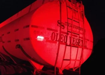 Caminhão conduzido pelo suspeito. — Foto: Ascom PC-PA