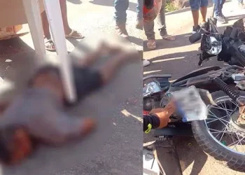 A vítima do acidente foi identificada como Alessandro Kennedy da Silva Sousa, 21 anos (Reprodução / Portal O Impacto)