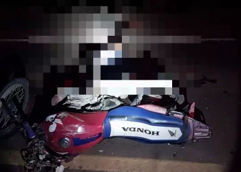 O caso aconteceu na madrugada desta terça-feira (19), na altura do km 647da rodovia BR-163. (Reprodução / Portal Giro)