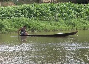 Pescadores aguardam pagamento do seguro-defeso — Foto: Reprodução/TV Mirante