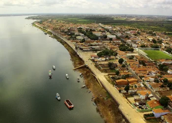 Cidade de Marabá é banhada pelos rios Tocantins e Itacaiúnas — Foto: Helder Messias/ O Liberal