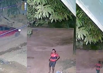 Registros da ação dos 2 suspeitos (Reprodução)