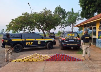 PRF apreende 110 kg de crack, em Altamira/PA
