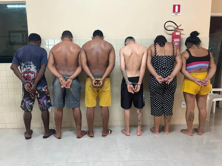 Seis pessoas são presas no município de Curuá — Foto: Reprodução