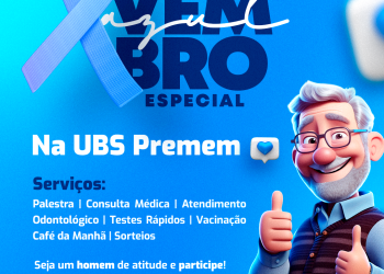 Unidades Básicas de Saúde de Altamira terão programações do Novembro Azul, mês de combate ao Câncer de Próstata