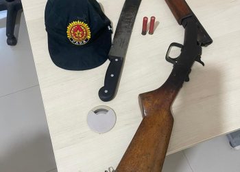 Homem é preso por porte ilegal de arma de fogo na zona rural de Vitória do Xingu