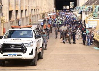 Usina Hidrelétrica de Tucuruí realiza simulado de evacuação | Divulgação