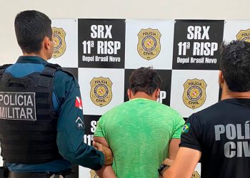 Brasil Novo: Polícia cumpre dois mandados de prisão por roubo e tráfico de drogas