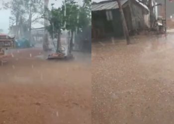 Mais uma cidade do Pará registra chuva de granizo e surpreende moradores: ‘nunca tinha visto’