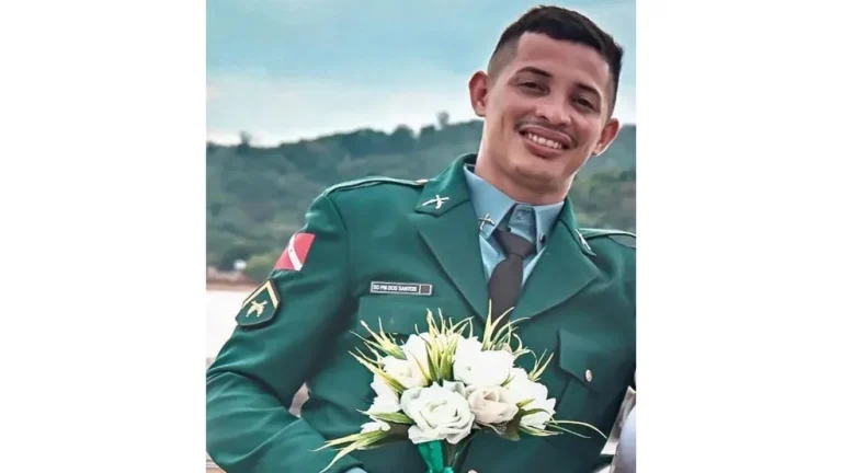 Policial militar morto em Tucuruí, no sudeste do Pará. — Foto: Reprodução / Redes sociais