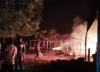 Acampamento do MST: tragédia na noite de sábado (9) (Foto: Reprodução Redes Sociais)