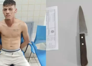 Marcos Antônio Araújo Silva foi preso por ameaçar matar a própria mãe, segundo a PM (Foto/reprodução (publicada no Giro Portal)