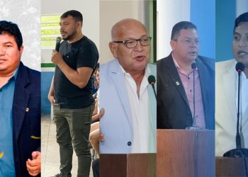 Vereadores com mandato cassado em São João de Pirabas no Pará — Foto: Reprodução/Redes Sociais