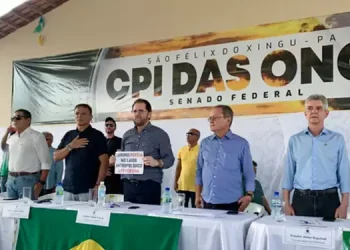 A última diligência da CPI das ONGs foi em São Félix do Xingu, no Pará, no dia 29 de novembro (Gab. Senador Plínio Valério / Via Agência Senado)