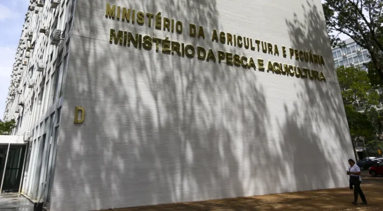 Fachada do Ministério da Agricultura e pesca