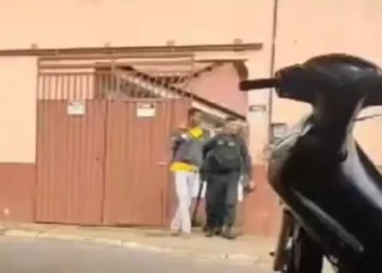 O outro assaltante, identificado como Elizeu Sousa Lima, também conhecido como “Chapolin”, foi preso pela PM (Foto: Reprodução | Correio de Carajás)