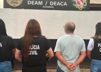 Polícia cumpre mandado de prisão por estupro de vulnerável, em Altamira
