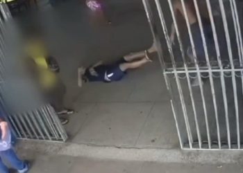 Guarda Municipal é agredido com pedrada no interior do Pará — Foto: Reprodução/Redes Sociais