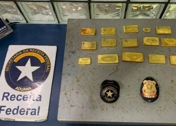 Operação federal investiga esquema de venda ilegal de ouro no PA, AM, RO e PR. — Foto: Reprodução / PF-PA