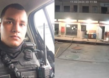 Policial militar é executado a tiros enquanto abastecia veículo em posto no Pará — Foto: Reprodução/Redes Sociais