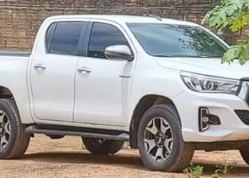 Camionete Roubada( Divulgação 36º BPM)