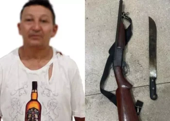 Lorivaldo Pereira da Silva, suspeito de tentar matar a esposa (Reprodução / Giro Portal)