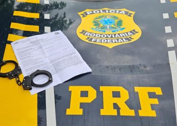 PRF prende homem procurado pela justiça por roubo qualificado e associação criminosa, em Santarém/PA