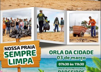 Orla de Altamira recebe mutirão de limpeza neste domingo(3)