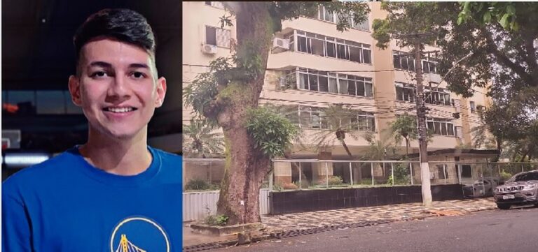 André Ataíde foi preso em prédio no bairro do Umarizal, área nobre de Belém / TV Liberal