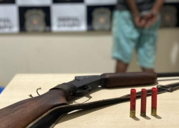 Anapu: Polícia prende homem em flagrante por porte ilegal de arma de fogo