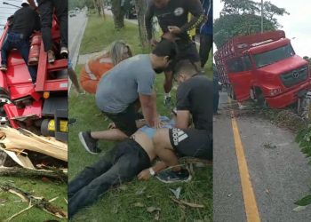 Morre motorista de caminhão que passou mal e causou acidente na Júlio César, em Belém