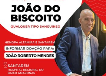 Familiares de João do Biscoito estão promovendo uma campanha em busca de doadores de sangue para o ex-vereador de Altamira