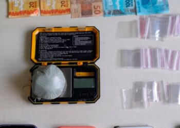 Homem é preso em flagrante por tráfico de drogas, em Novo Repartimento