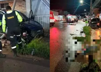 A Polícia Científica foi acionada para fazer a análise e remoção do corpo. A Polícia Civil investiga o caso, na tentativa de esclarecer as circunstâncias e todos os demais detalhes acerca do acidente.​ (Reprodução/ portal O Impacto)