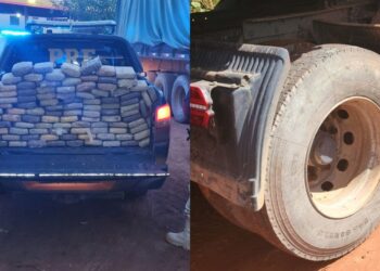 Mais de 100 kg de skunk são encontrados em pneus de caminhão, em Uruará, no PA