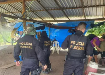 Garimpos ilegais são fechados e maquinários inutilizados pela PF em Curionópolis