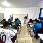 Equatorial Pará realiza palestra sobre segurança para escola pública em Altamira